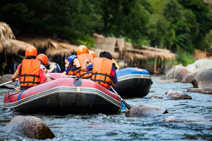 water rafting